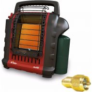Mr. Heater F232000 Portable Buddy Heater with Brass Tank Refill Adapter Bundle (2 Items)