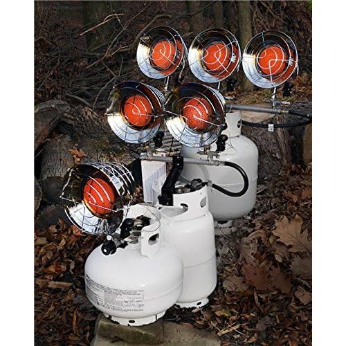  Mr. Heater F242655 MH30TS Double Tank Top Outdoor Heater, 8000 to 30000 BTU Per Hour