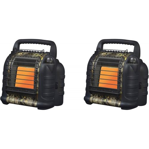  Mr. Heater MH12B 12000 BTU Hunting Buddy Portable Propane Heater, Camo (2 Pack)