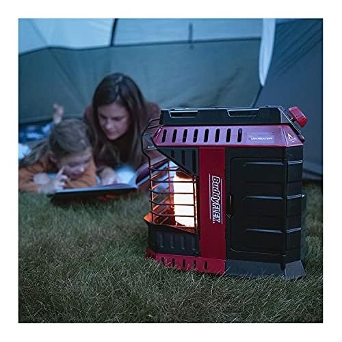  Mr. Heater MH11BFLEX Portable Propane Heater + MH8CFLEX Buddy Flex Cooker Camping Kit w/ 10ft Propane Hoses (4 Items)