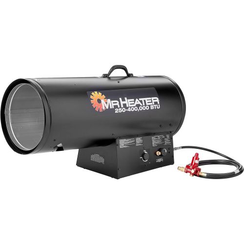  Mr. Heater 250,000-400,000 BTU Forced Air Propane Heater with QBT, Regular, Multicolored
