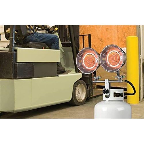  Mr. Heater F242655 MH30TS Double Tank Top Outdoor Heater, 8000 to 30000 BTU Per Hour