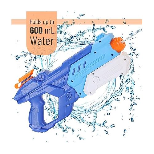  Mr. Pen- 1 Pack, 600 CC, Squirt Guns, Water Blaster for Kids and Adults, Water Gun Pistol, Outdoor Water Toys, Soaker