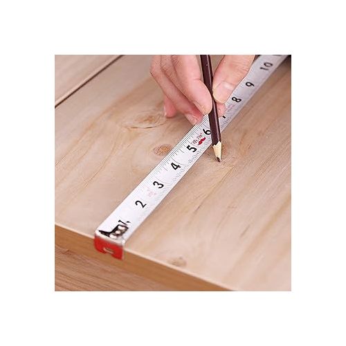  Mr. Pen- Tape Measure, 25-Foot, Steel Retractable Tape Measure with Fractions, Easy Read Tape Measure, Steel Tape Measure 25 ft
