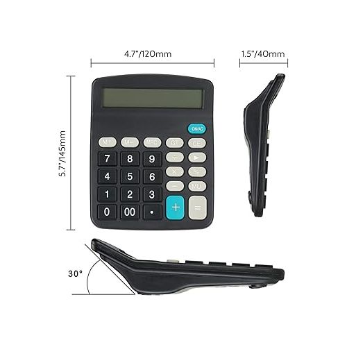  Mr. Pen- Calculator, Calculators Large Display, Standard Function Calculator, 12-Digit, Desktop Calculator, Large Calculator, Office Calculator, Calculator Large Display and Buttons