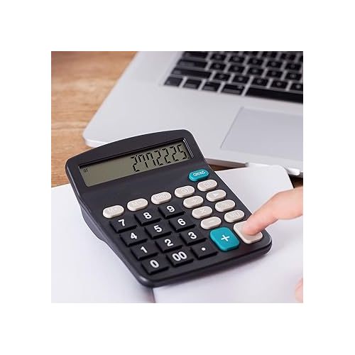  Mr. Pen- Calculator, Calculators Large Display, Standard Function Calculator, 12-Digit, Desktop Calculator, Large Calculator, Office Calculator, Calculator Large Display and Buttons