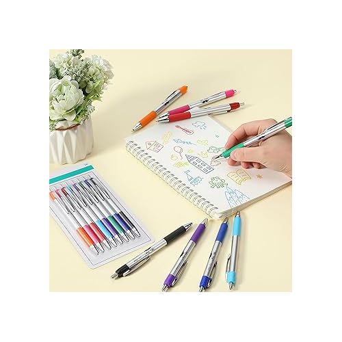  Mr. Pen- Bible Pens, 8 Pack, Assorted Color Pens, Bible Pens No Bleed Through, Bible Journaling Pens, No Bleed Pens, Bible Journaling Supplies, Non-Bleed Fine Point Pens, Colorful Bible Pen