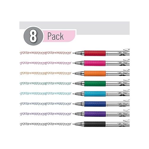  Mr. Pen- Bible Pens, 8 Pack, Assorted Color Pens, Bible Pens No Bleed Through, Bible Journaling Pens, No Bleed Pens, Bible Journaling Supplies, Non-Bleed Fine Point Pens, Colorful Bible Pen