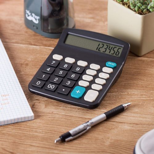  [아마존베스트]Mr. Pen- Calculator, Calculators Large Display, Standard Function Calculator, 12-Digit, Desktop Calculator, Large Calculator, Office Calculator, Solar Calculator, Calculator Large