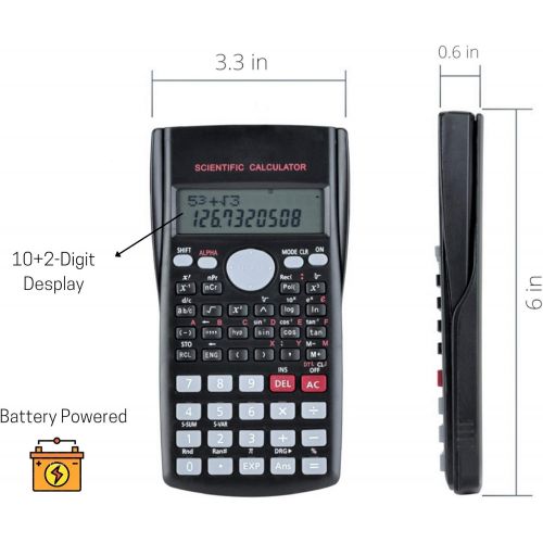  [아마존베스트]Mr. Pen- Scientific Calculator, 2 Line, Calculator Scientific, Fraction Calculator, Scientific Calculators, Statistic Calculator, Science Calculator, Chemistry Calculator, Calculat