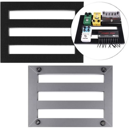  Mr.Power Pedalboard 37cm x 27cm With Carry Bag Made By Aluminium Alloy (Medium Pedalboard with Bag)