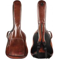 [아마존베스트]Mr.Power Guitar Gig Bag for 40 41 inch Full Size Acoustic Guitar Classical Guitar PU Leather Musicians Gear