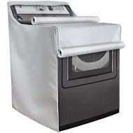 [아마존 핫딜]  [아마존핫딜]Mr.You Washer/Dryer Cover,Fit for Outdoor Top Load and Front Load Machine,Waterproof Dust-proof Moderately Sunscreen,Suitable for Most Washers and Dryers on Market(W29D28H40in,Enhanced Si