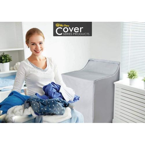  [아마존 핫딜]  [아마존핫딜]Mr.You Washer/Dryer Cover,Fit for Outdoor Top Load and Front Load Machine,Waterproof Dust-proof Moderately Sunscreen,Suitable for Most Washers and Dryers on Market(W29D28H40in,Enhanced Si