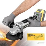 Grinders Power Tools for Dewalt 20v Battery, 8500RPM 3 Variable Speed Brushless Cordless Grinder Tool with 5/8''-11 Spindle for 4-1/2'' Wheels for Cutting, Grinding（Tool Only, NO Battery）