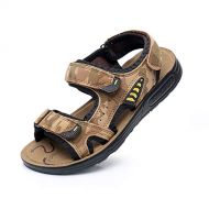 Mubeuo Leather Anti-Skid Beach Kids Athletic Hiking Sandals for Boys