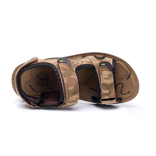  Mubeuo Leather Anti-Skid Beach Kids Athletic Hiking Sandals for Boys