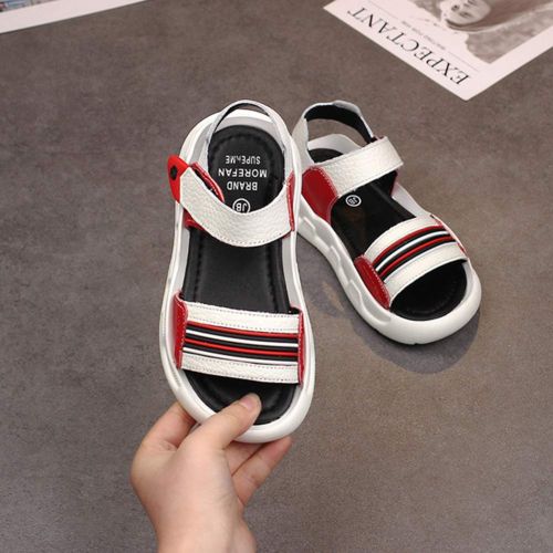  Mubeuo Leather Hiking Beach Kids Athletic Sandals for Boys