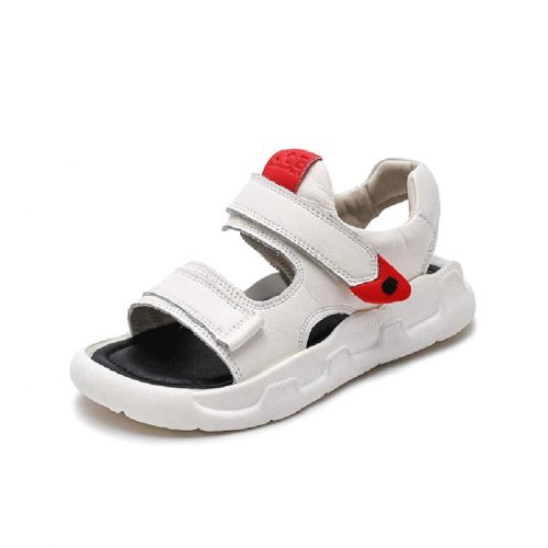  Mubeuo Anti-Skid Leather Athletic Summer Kids Sandals for Boys