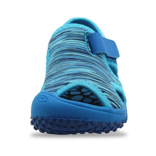  Mubeuo Leather Closed Toe Cool Athletic Hiking Sandals for Boys