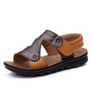 Mubeuo Anti-Skid Leather Walking Beach Kids Sandals for Boys