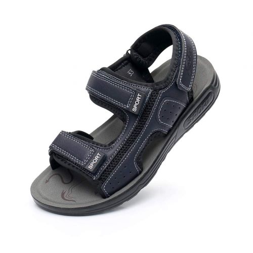  Mubeuo Leather Open Toe Sandles Athletic Beach Sandals for Boys