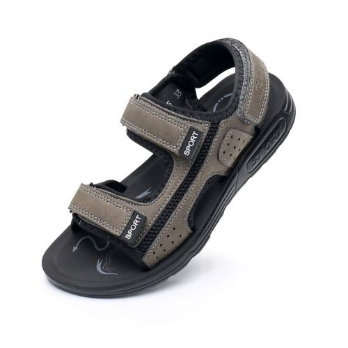  Mubeuo Leather Open Toe Sandles Athletic Beach Sandals for Boys