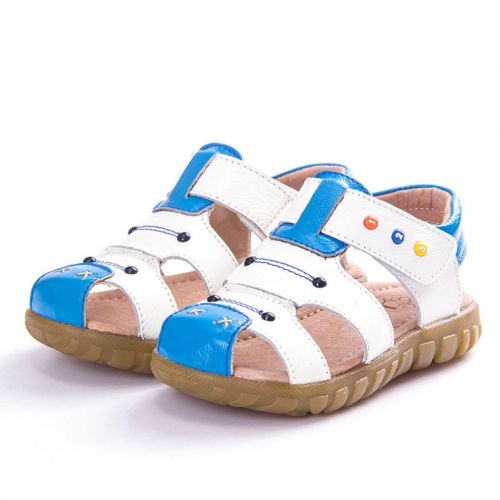  Mubeuo Beach Skidproof Leather Hiking Toddler Sandles Kids Boys Sandals