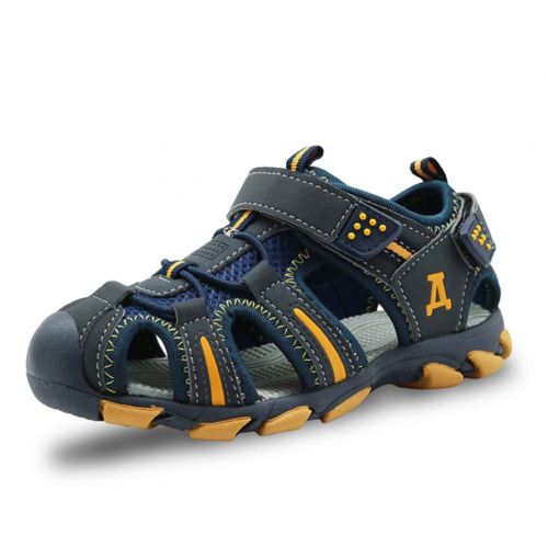  Mubeuo Athletic Leather Hiking Boys Sandals for Kids Sandles