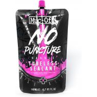 Muc-Off No Puncture Hassle Tubeless Sealant, 140 Milliliters - Advanced Bicycle Tyre Sealant With UV Tracer Dye That Seals Tears And Holes Up To 6mm