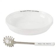 Mud Pie Pasta-Bilities Bowl Set of 2