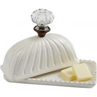 Mud Pie Door Knob Butter Dish