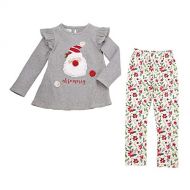 Mud Pie Oh So Merry Tunic and Legging Set,Multicoloured,2T