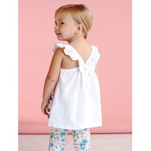  Mud Pie Baby Girls Floral Tunic and Capris (Infant/Toddler)