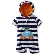 Mud Pie Baby-Boys Newborn One Piece Hooded Terry Romper