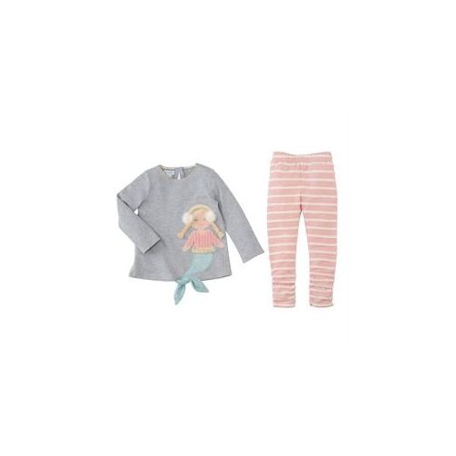  Mud Pie Womens Mermaid Tunic and Leggings Two-Piece Set (Infant/Toddler)