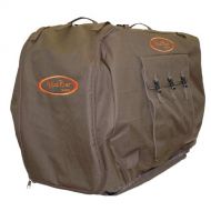 Mud River Bedford Uninsulated Kennel Cover, Brown, Large-Extended