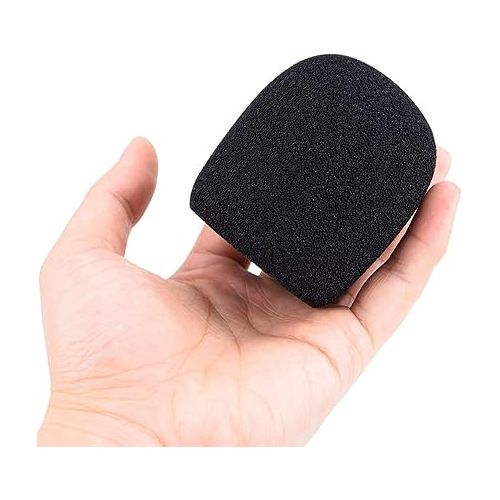  Mudder 5 Pack Foam Mic Cover Handheld Microphone Windscreen (5 Pack)