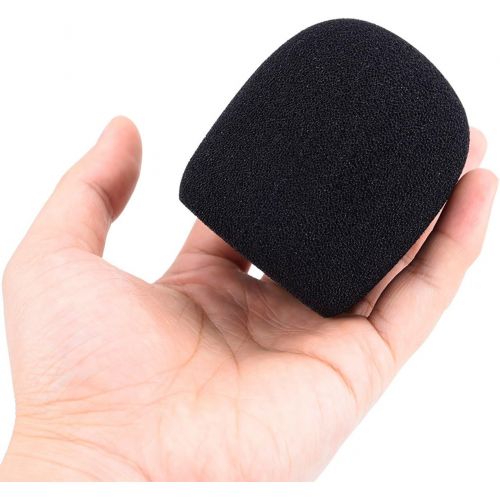  [아마존베스트]Mudder 5 Pack Foam Mic Cover Handheld Microphone Windscreen (5 Pack)