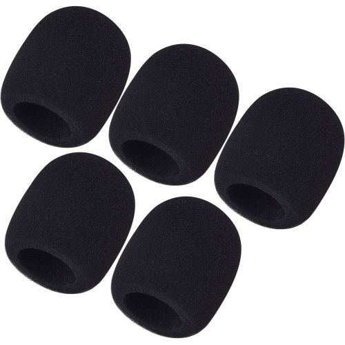  [아마존베스트]Mudder 5 Pack Foam Mic Cover Handheld Microphone Windscreen (5 Pack)