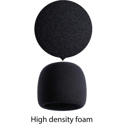  [아마존베스트]Mudder Mic Cover Foam Microphone Windscreen for Blue Yeti, Yeti Pro Condenser Microphone (Size A, 1 Pack)