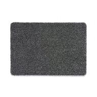 Muddle Mat 30 x 20 Cotton Indoor Entrance Mat/Rug, Charcoal