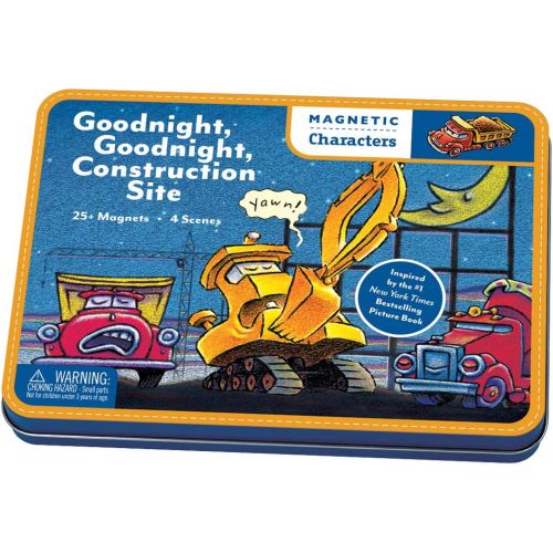  Mudpuppy Goodnight, Goodnight Construction Site Magnetic Characters