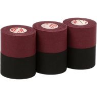 Mueller Athletic Tape Sports Tape, Maroon and Black 6 rolls