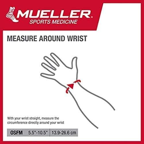  Mueller Reversible Thumb Stabilizer, Black, One Size Fits Most | Stabilizing Thumb Brace