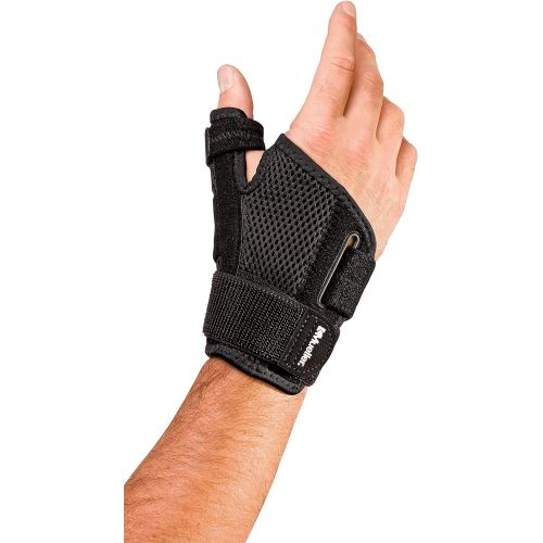  Mueller Reversible Thumb Stabilizer, Black, One Size Fits Most | Stabilizing Thumb Brace