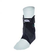 Mueller HG80 Rigid Ankle Brace, Latex Free, Nylon bag, Achilles strap and Aircells, Small Right