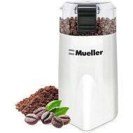Mueller HyperGrind Precision Electric Spice/Coffee Grinder Mill with Large Grinding Capacity and Powerful Motor also for Spices, Herbs, Nuts, Grains, White