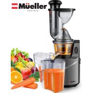 [아마존 핫딜] Mueller Austria Ultra Juicer Machine Extractor with Slow Cold Press Masticating Squeezer Mechanism Technology, 3 inch Chute accepts Whole Fruits and Vegetables, Easy Clean, Large