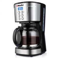 Mueller Austria Mueller Ultra Coffee Maker, Programmable 12-Cup Machine, Multiple Brew Strength, Keep Warm